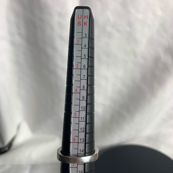 Women’s 925 Yellow Gemstone Ring, Big Huge Square Gem, Vintage Jewelry - Picture 8 of 12